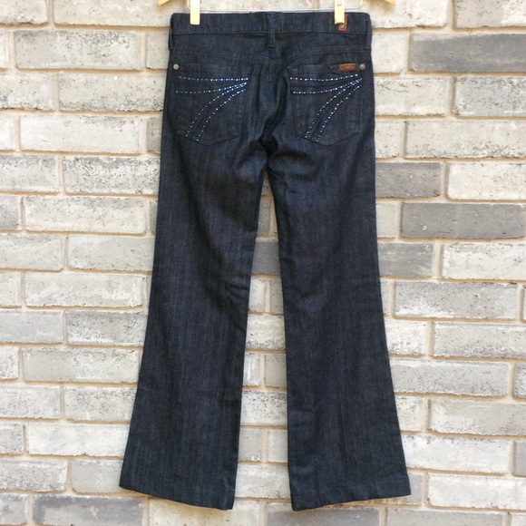 7 for all mankind embellished jeans